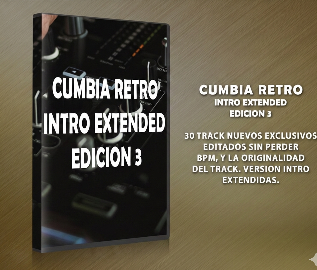 Cumbia Retro Argentina - Intro Extended Vol 3