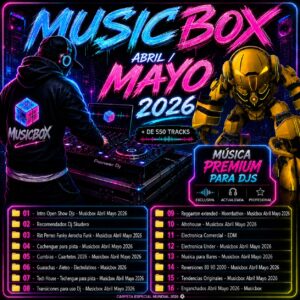 MusicBox Marzo - Mayo 2026