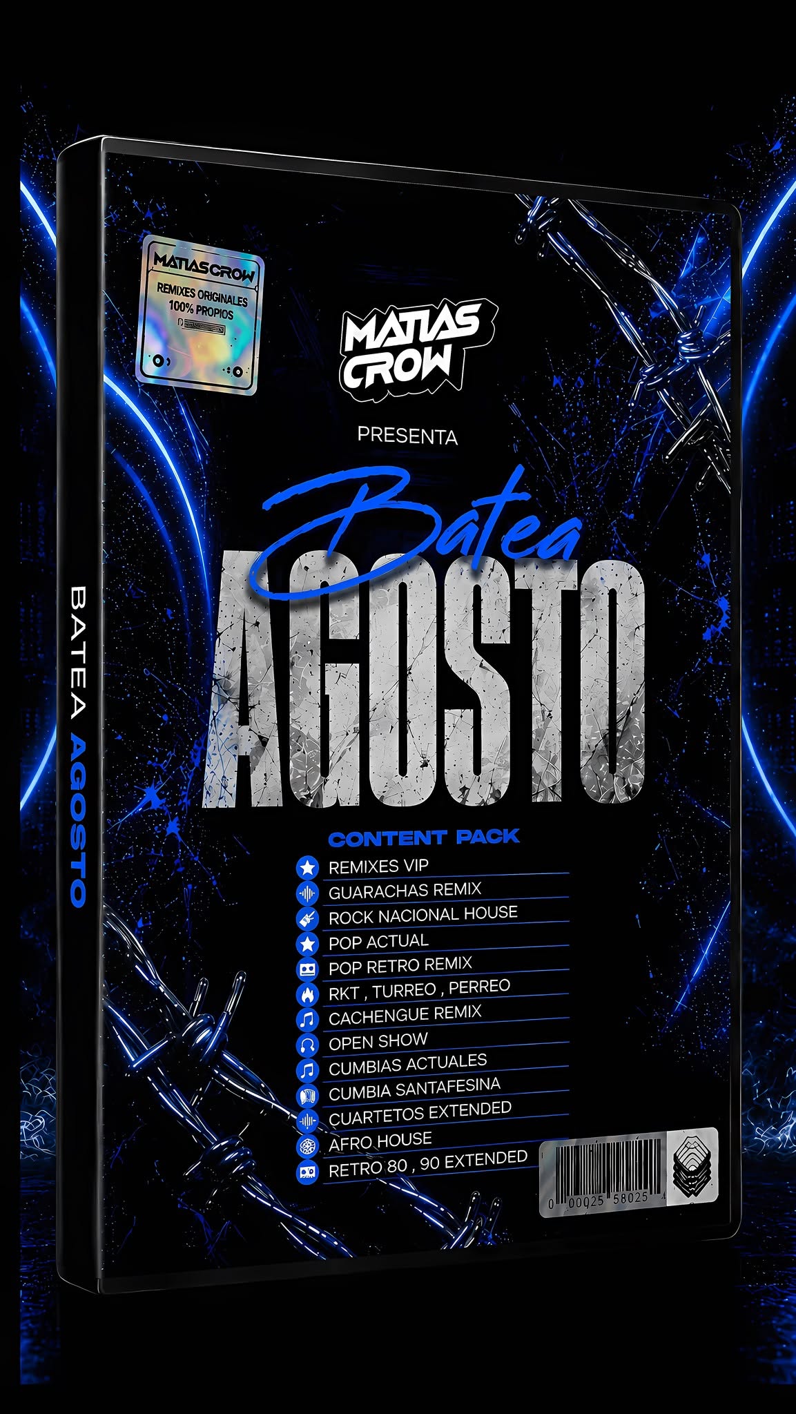 Batea Agosto 2026 - Matias Crow