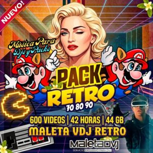 Maleta Vdj Retro